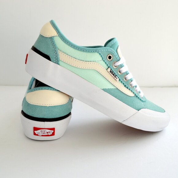 Vans Chima pro acqua haze blue soft sea sneaker shoes SUEDE woman SIZE 7 NEW - Picture 8 of 14